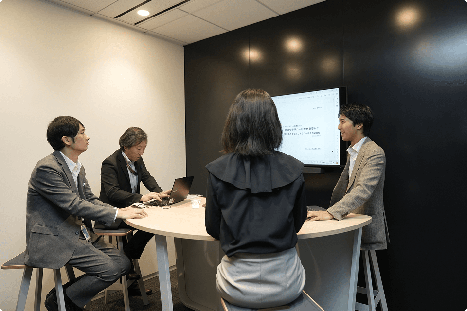 個人相談の様子