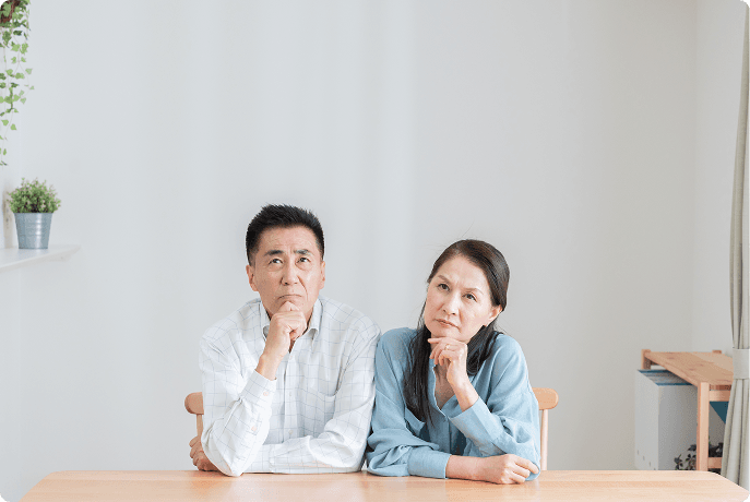 ご家族が悩んでいる様子