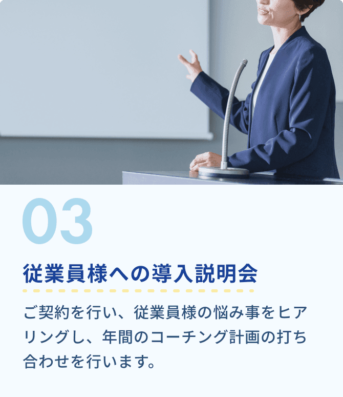 3.従業員様への導入説明会