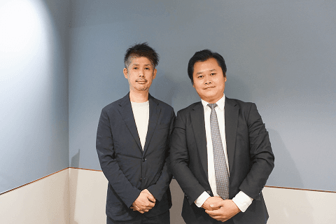 インタビュー風景